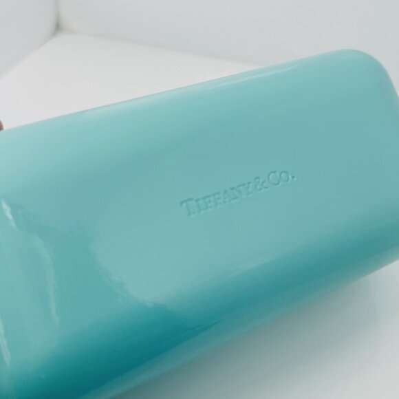 Tiffany & CO. 1837 Sunglasses Havana Blue Cat Eye Brown Lens TF4146 81343B